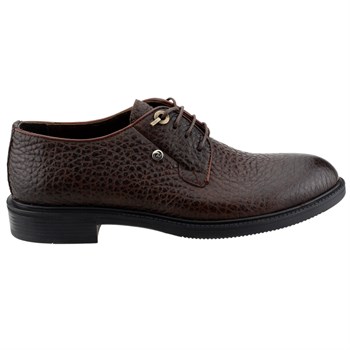 23807-M % 100 Deri Klasik Erkek Ayakkabı Kahverengi
